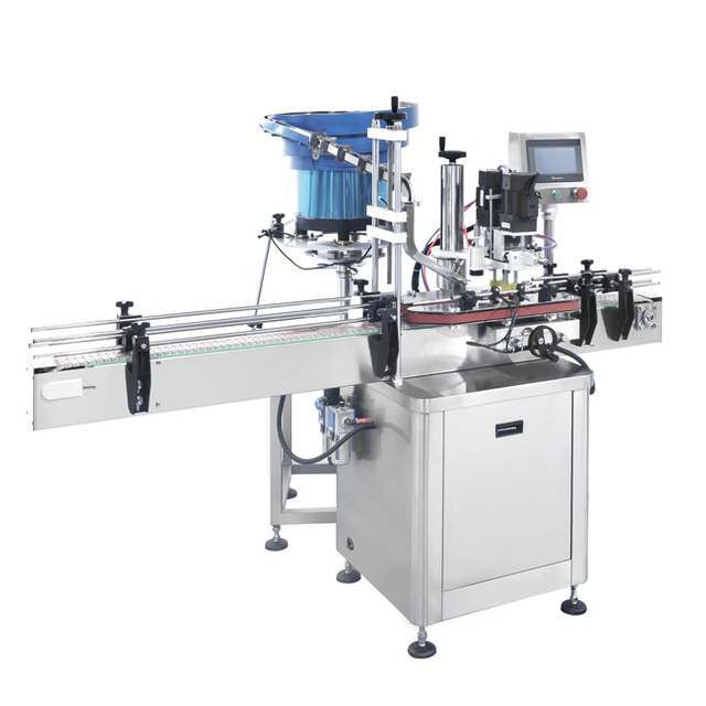 M&aacute;quina taponadora tipo correa HED-DXG