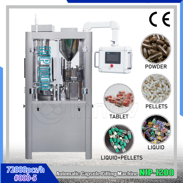NJP-1200 La migliore riempitrice per capsule di gelatina dura completamente automatica